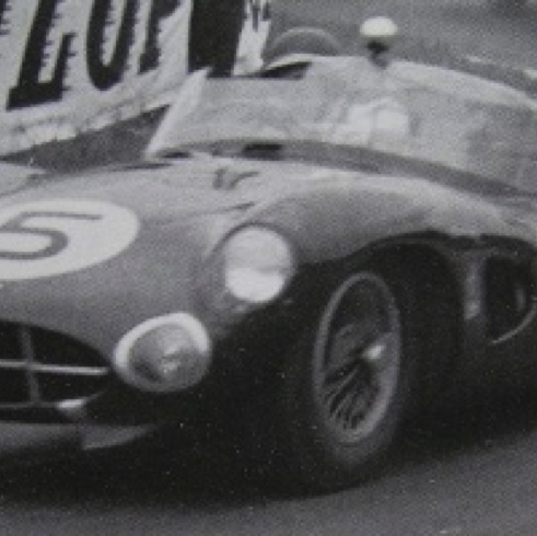 24 du Mans 1961 : l'Aston Martin DBR 1 des Border Reivers 24 du Mans 1961 : l'Aston Martin DBR 1 des Border Reivers