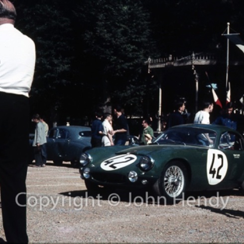 Une superbe Lotus Elite vert anglais pour Jim Clark aux Mans !
© John Hendy
