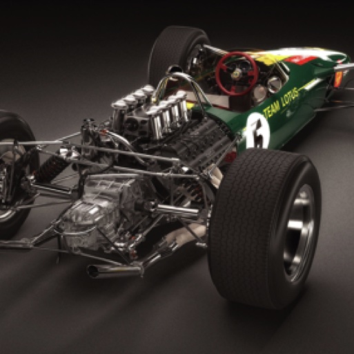 Propulsée par le V8 32 soupapes et double arbre à cames en tête de 3 litres de cylindrée...