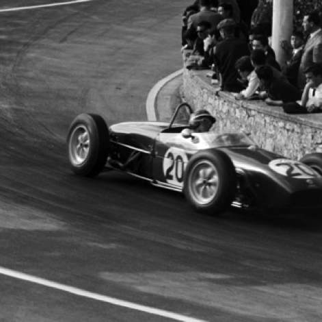 JIm au GP de Syracuse 1960 ou il finira 6ème