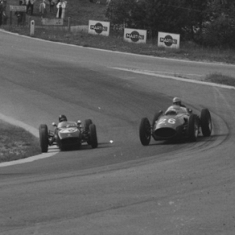 Spa Francorchamps : en lutte avec Wolfrang Von Trips l'ancienne t la nouvelle Formule 1