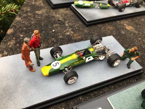 Zandwoort 1967 : 1ère course de la Lotus 49