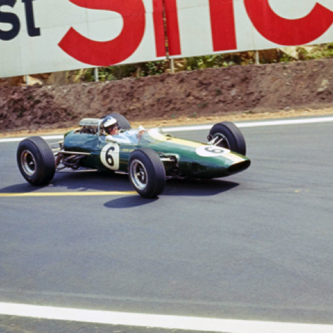 Avec la Lotus 33, victoire à Charade Avec la Lotus 33, victoire à Charade