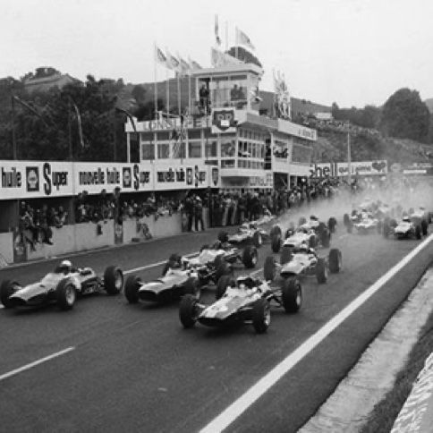 Départ du Grand Prix de France à Charade Départ du Grand Prix de France à Charade