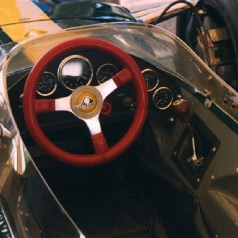 Cockpit de la Lotus 33