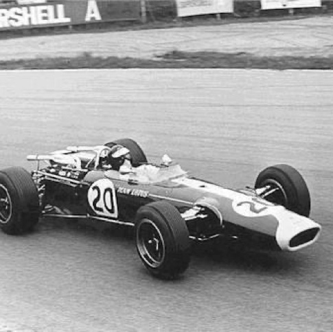 JIm teste la Lotus 43 et son fameux moteur BRM  16 cylindres en "H"