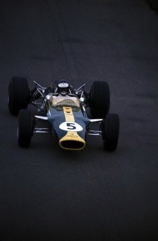 La Lotus 49 à Silverstone