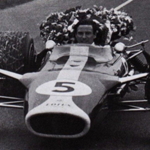 Victoire pour la 1ère sortie de la Lotus 49 
à Zandwoort
Contribution Gérard Voisin