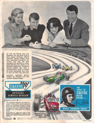 Jimmy, ambassadeur Scalextric