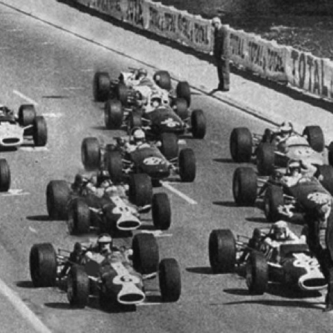 Départ du GP de Pau 1967