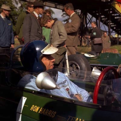 Ron Harris Team Lotus et son pilote vedette