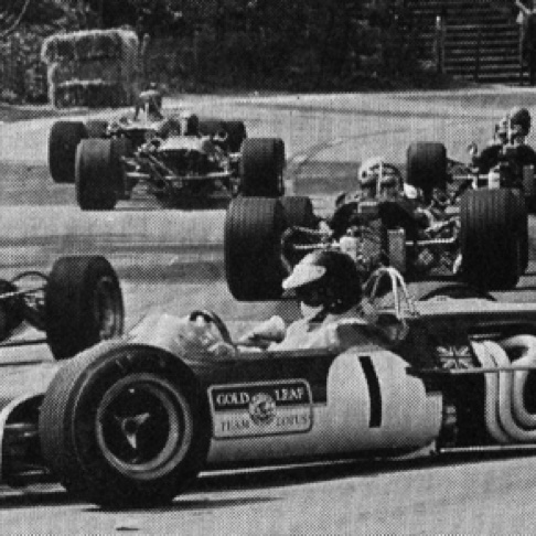 Accrochage avec Jacky Ickx à Barcelone 1968... Accrochage avec Jacky Ickx à Barcelone 1968...