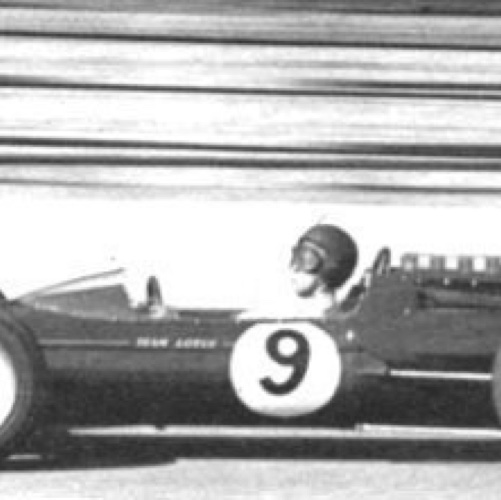La Lotus 25 établira des temps respectables dans sa configuration F1 à la surprise des américains