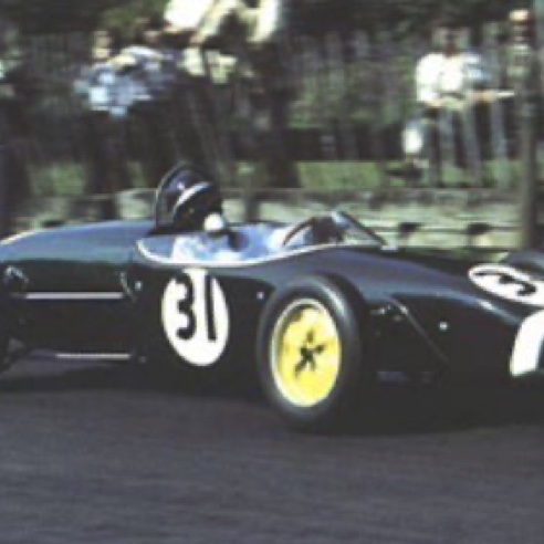 Attitude typique de Jim à Oulton Park Attitude typique de Jim à Oulton Park