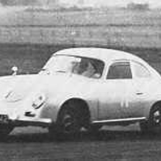 La Porsche 1600 S en course