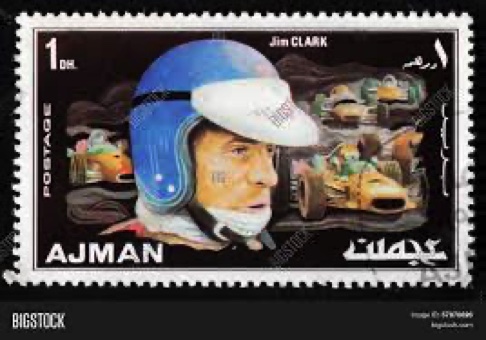 TImbre de l'émirat d'Ajman, émirats Arabes Unis