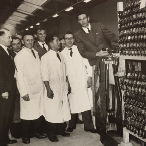 Démonstration chez Coventry Climax Démonstration chez Coventry Climax