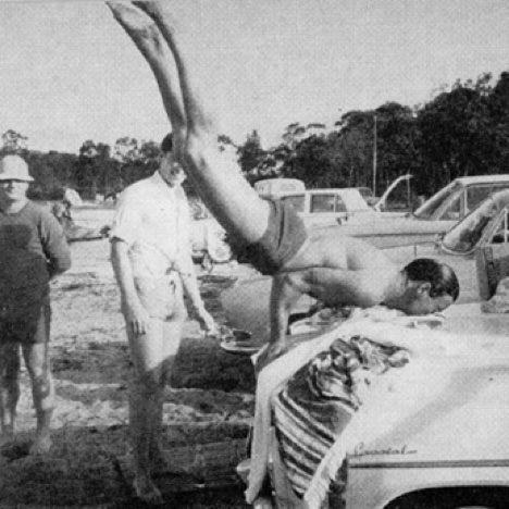 Un peu d'excercie en Tasmanie ppour garder la forme en ce début d'année Un peu d'excercie en Tasmanie ppour garder la forme en ce début d'année