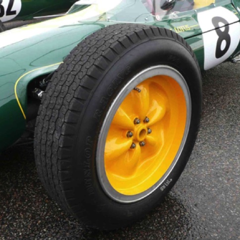 Les fameuses jantes jaunes