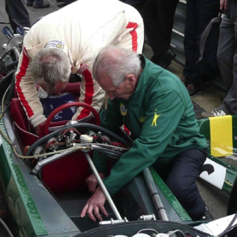 Bob Dance continue de cajoler les lotus du Classic team Lotus