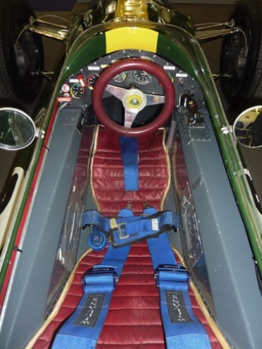 Cockpit de la Lotus Climax 33