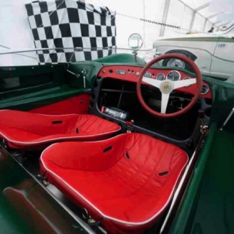 Cockpit de la Lotus 19