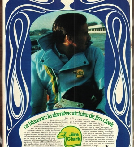 Jim a participé à l'élaboration d'un blouson Mossant à son nom