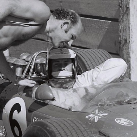 JIm écoutait les conseils de son ainé Stirling Moss !
Contribution Franck Love/facebook