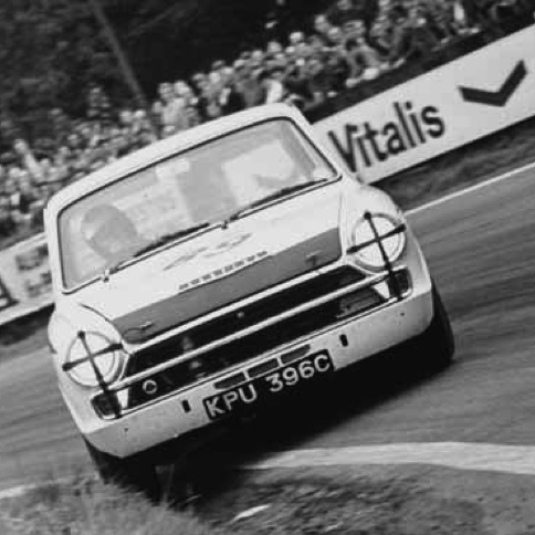 Jim en drift avec la Cortina