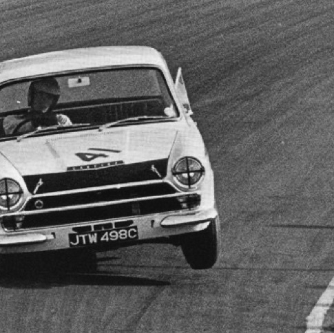 La Cortina Lotus à Brands Hatch