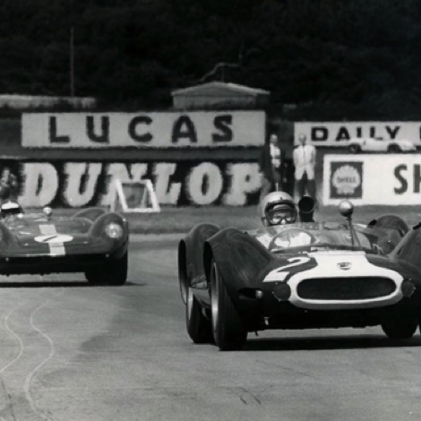 Jim derrière une Cooper Zerex