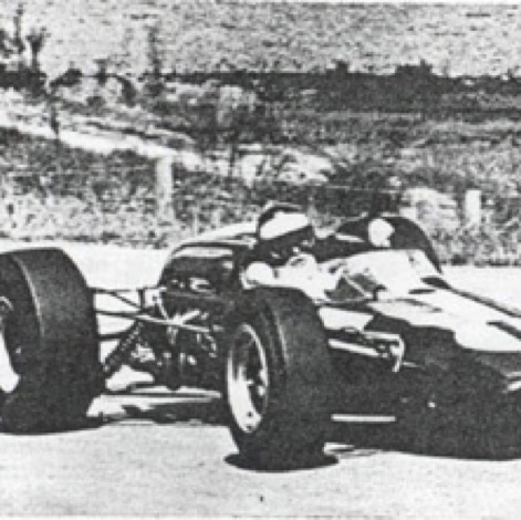 Jim sur la Lotus 33 Climax Jim sur la Lotus 33 Climax